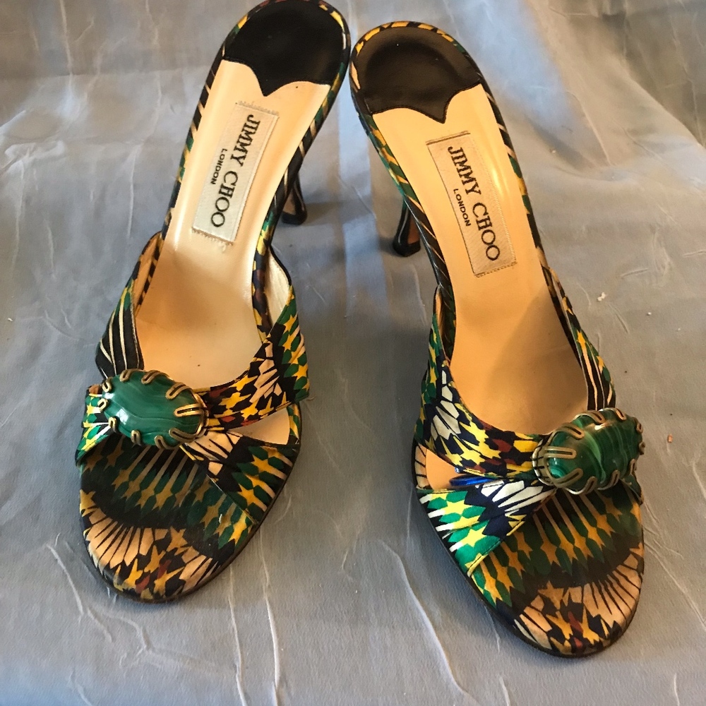 Jimmy Choo Kitten Heel Mules